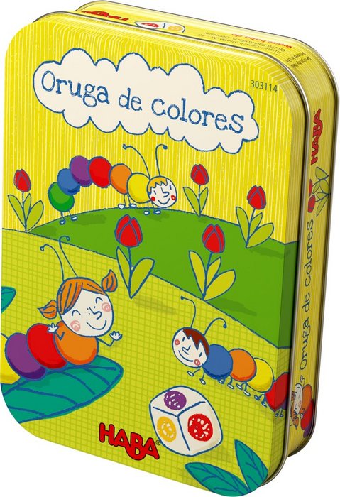 Juego Oruga de colores