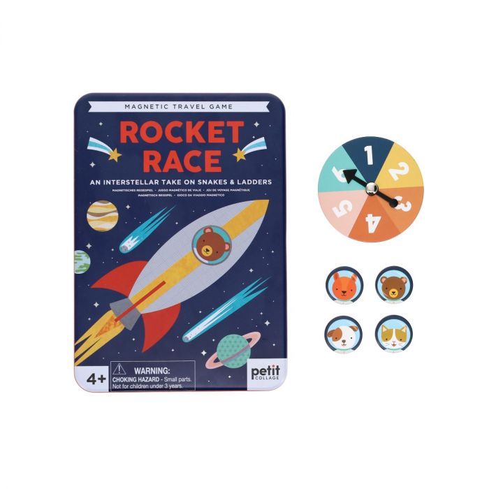 Rocket race. Juego magnético de viaje