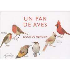 Un par de aves. Juego de memoria