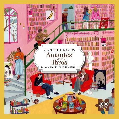Puzzles literarios. Amantes de los libros