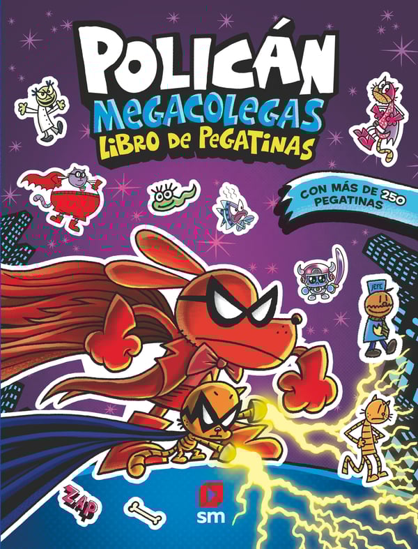 Policán Megacolegas: Libro de pegatinas