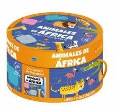 Los Animales De Africa. Con puzzle