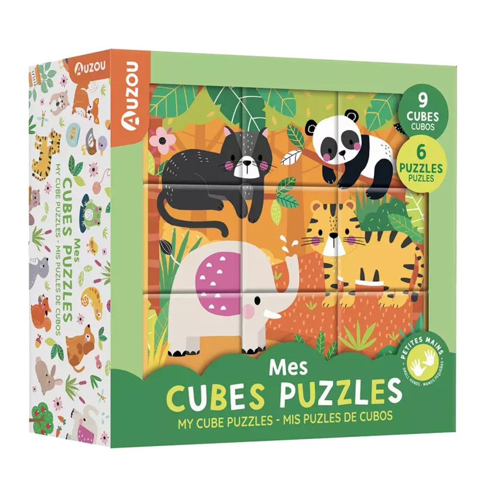 Mi puzle cubo de animales adorables