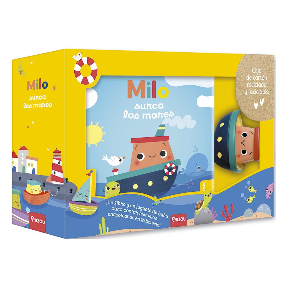 Libro baño- Milo surca los mares