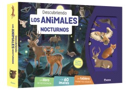Descubriendo los animales nocturnos. Tablero magnético