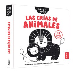 Blanco y negro. Las crías de animales