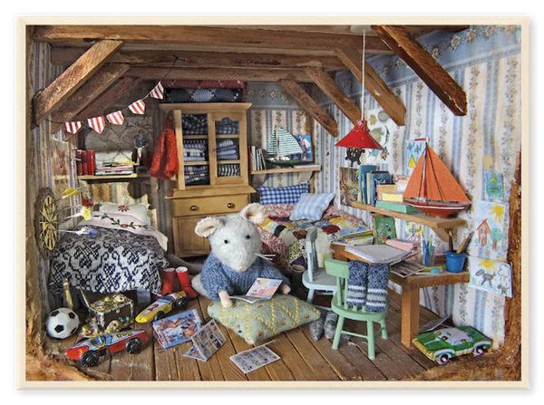 Puzzle La habitación de Sam (200 piezas)